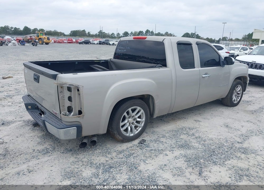 2007 GMC SIERRA 1500 SLE1 VIN: 1GTEC19C97Z500759