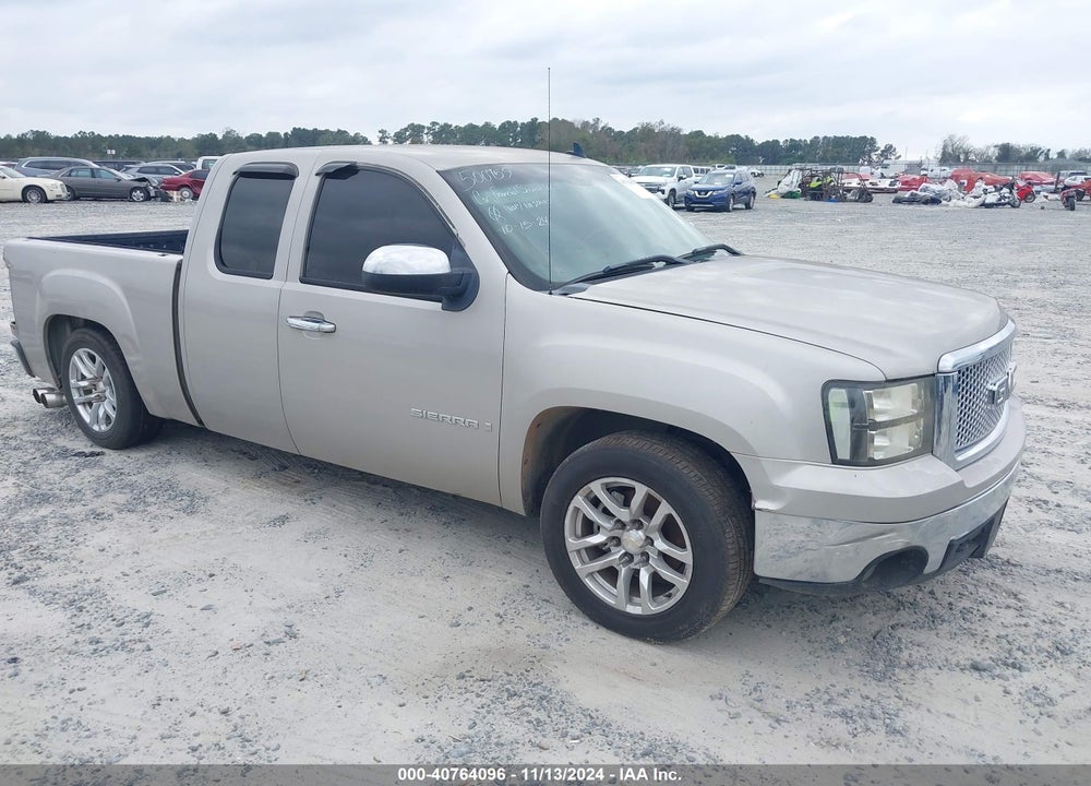2007 GMC SIERRA 1500 SLE1 VIN: 1GTEC19C97Z500759