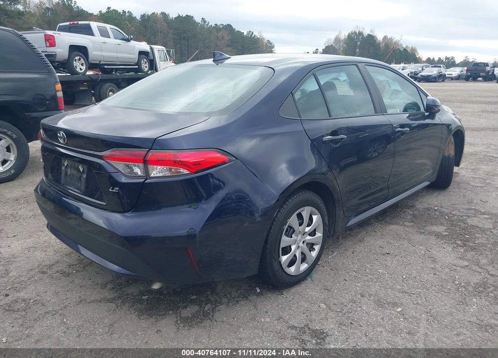 2022 TOYOTA COROLLA LE VIN: 5YFEPMAE0NP306292