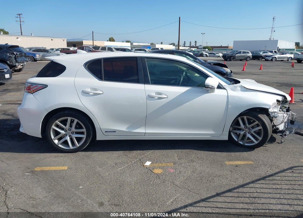 2015 LEXUS CT 200H VIN: JTHKD5BH6F2216783