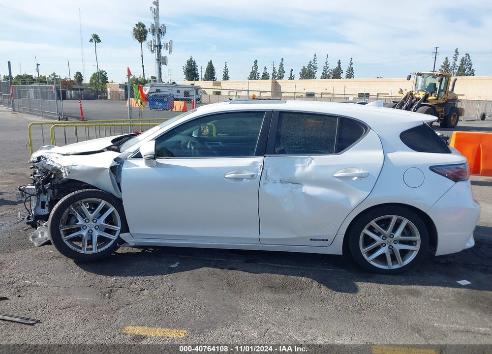2015 LEXUS CT 200H VIN: JTHKD5BH6F2216783