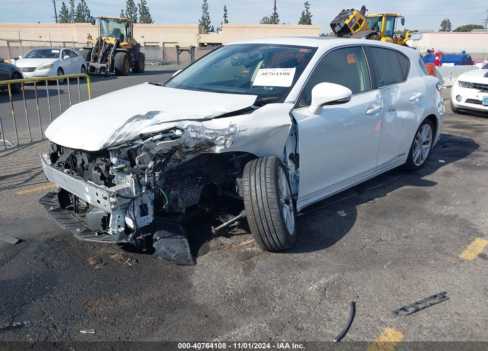 2015 LEXUS CT 200H VIN: JTHKD5BH6F2216783