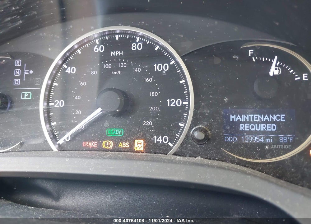 2015 LEXUS CT 200H VIN: JTHKD5BH6F2216783