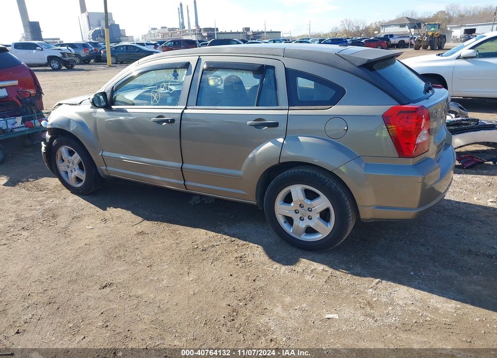 2008 DODGE CALIBER VIN: 1B3HB48B38D672926