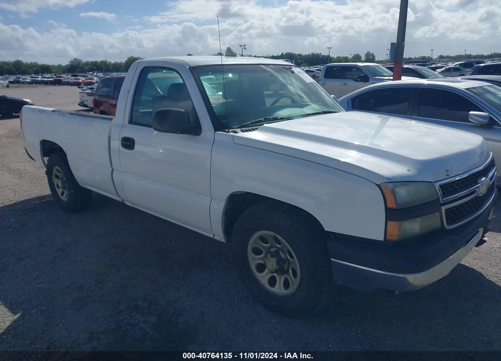 2007 CHEVROLET SILVERADO 1500 CLASSIC WORK TRUCK VIN: 1GCEC14X37Z169770