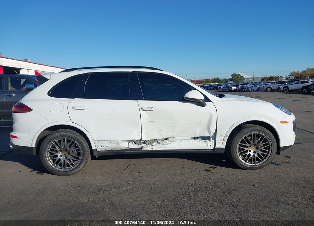 2018 PORSCHE CAYENNE PLATINUM EDITION VIN: WP1AA2A25JKA06037