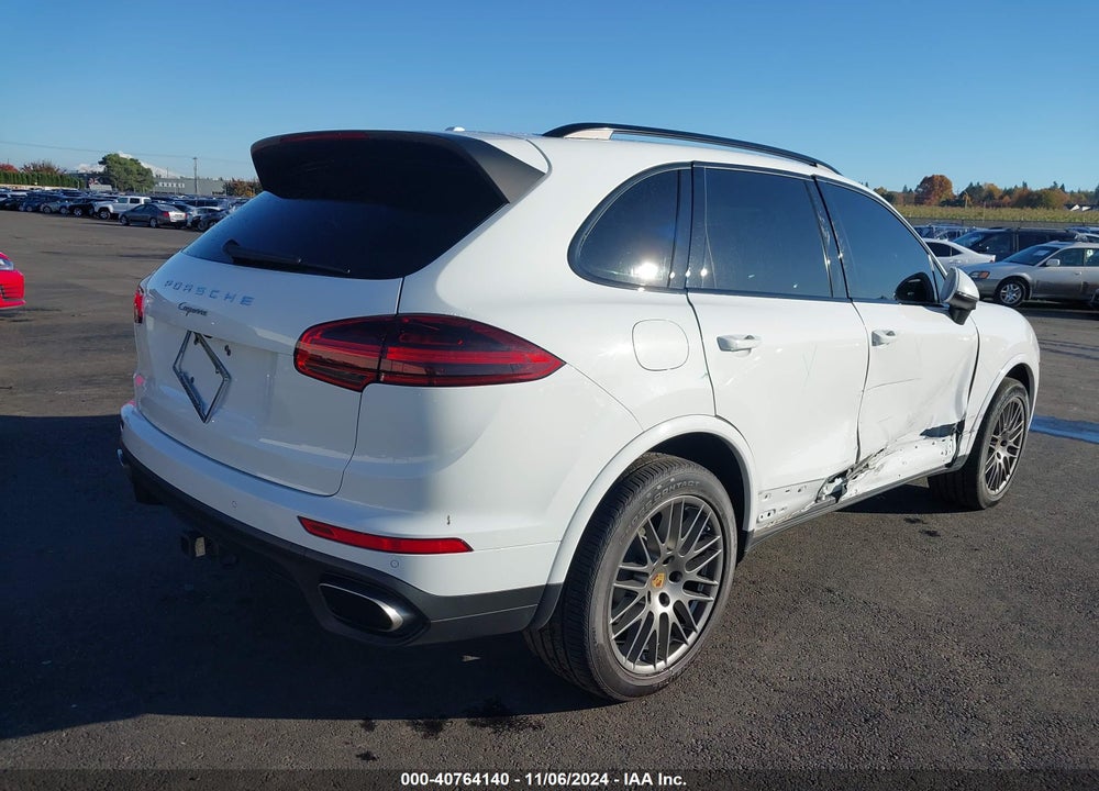 2018 PORSCHE CAYENNE PLATINUM EDITION VIN: WP1AA2A25JKA06037