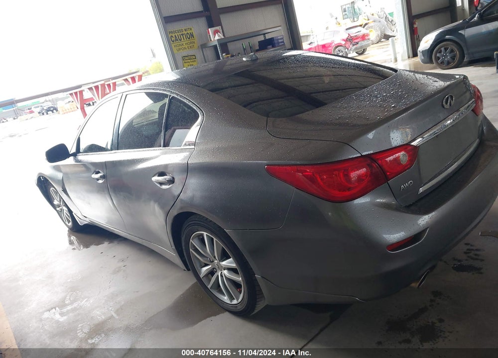 2014 INFINITI Q50 PREMIUM VIN: JN1BV7AR1EM699884