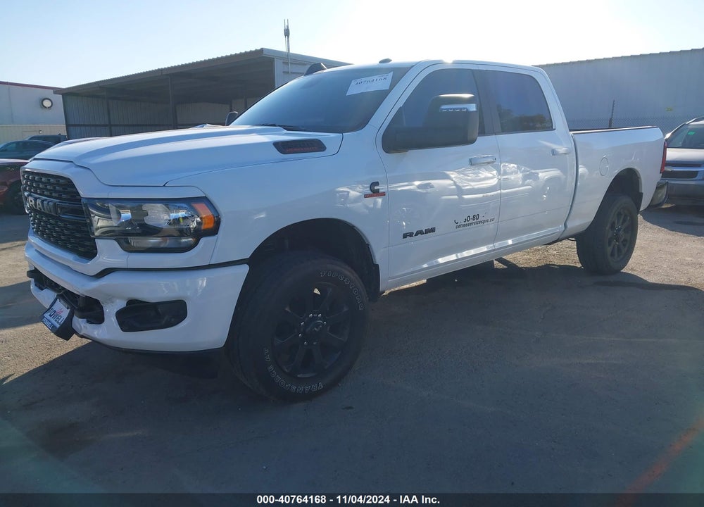 2024 RAM 2500 BIG HORN 4X4 6'4 BOX VIN: 3C6UR5DL8RG254323