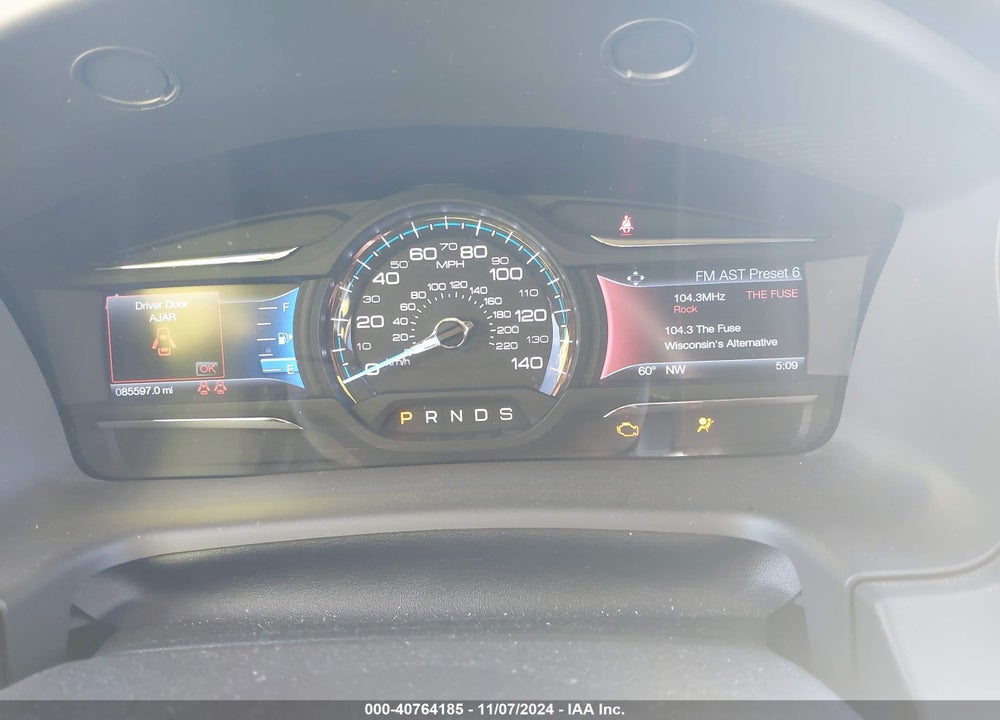 2019 FORD FLEX SEL VIN: 2FMGK5C87KBA24848