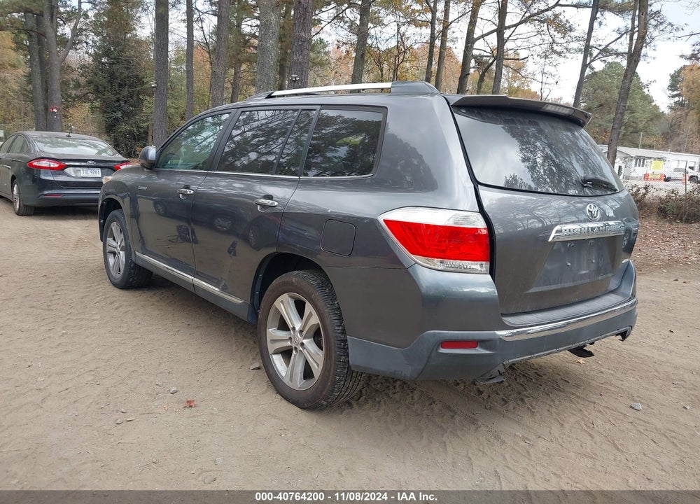 2013 TOYOTA HIGHLANDER LIMITED V6 VIN: 5TDDK3EHXDS176164