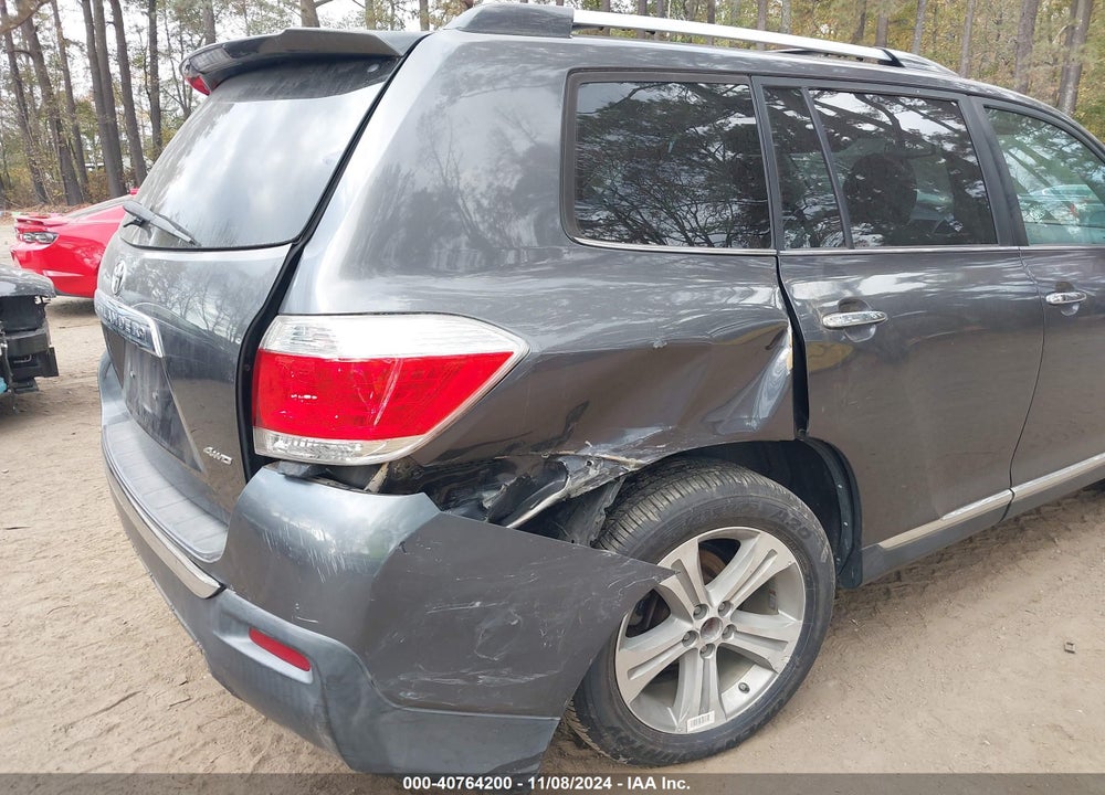 2013 TOYOTA HIGHLANDER LIMITED V6 VIN: 5TDDK3EHXDS176164