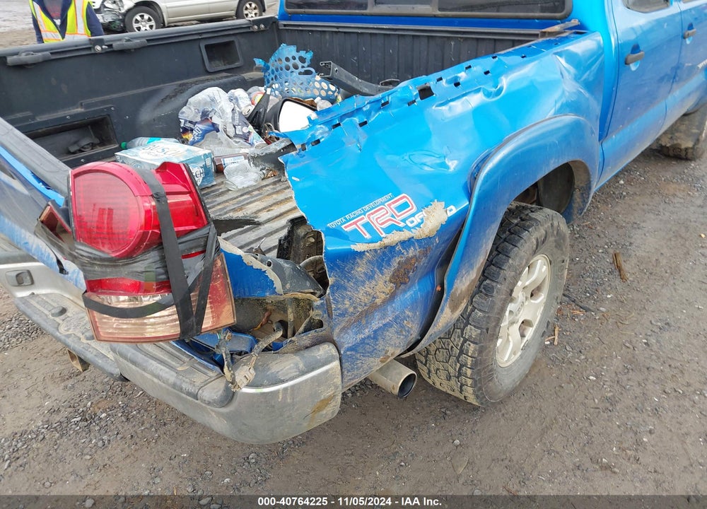 2005 TOYOTA TACOMA DOUBLE CAB VIN: 5TELU42N25Z075808
