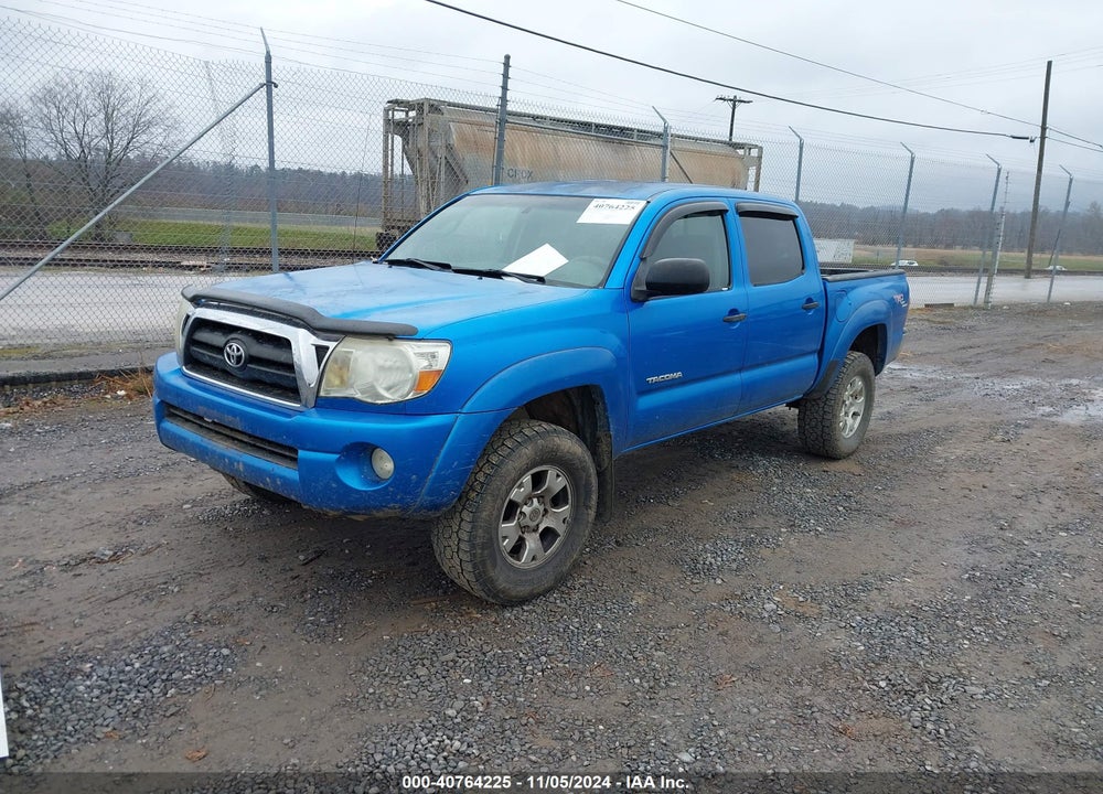 2005 TOYOTA TACOMA DOUBLE CAB VIN: 5TELU42N25Z075808