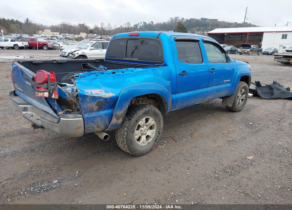 2005 TOYOTA TACOMA DOUBLE CAB VIN: 5TELU42N25Z075808