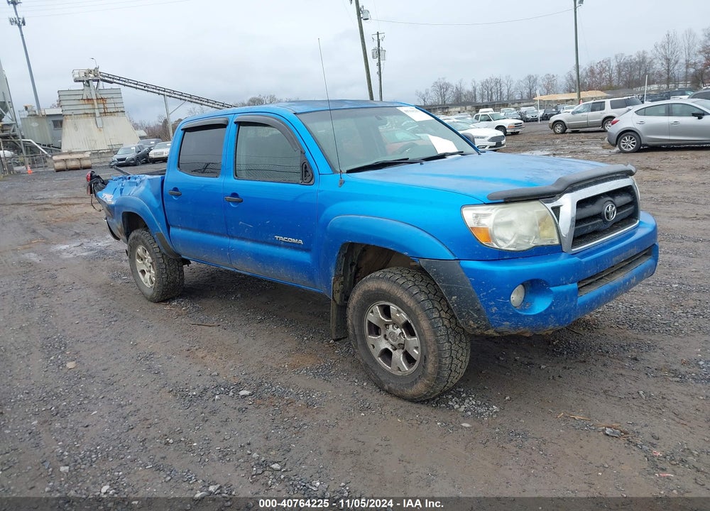 2005 TOYOTA TACOMA DOUBLE CAB VIN: 5TELU42N25Z075808