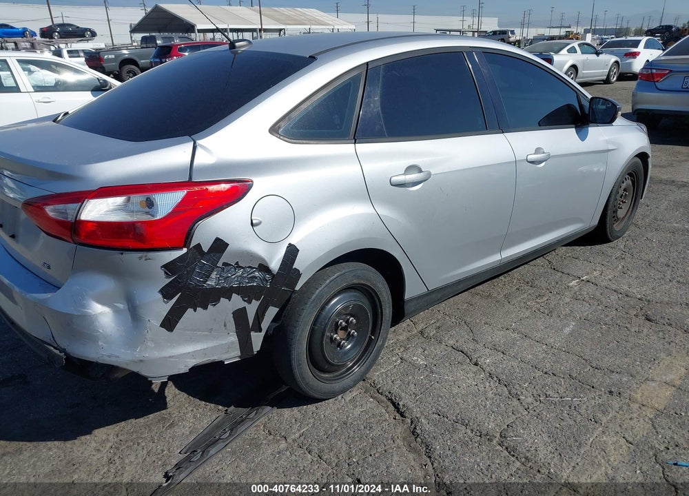 2012 FORD FOCUS SE VIN: 1FAHP3F27CL356219