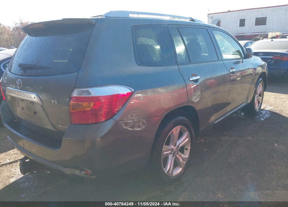 2008 TOYOTA HIGHLANDER LIMITED VIN: JTEES42A982082027