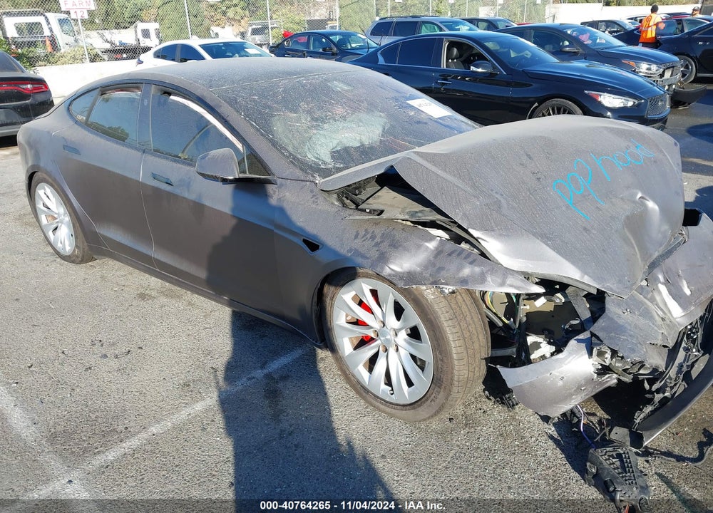 2021 TESLA MODEL S PLAID TRI MOTOR ALL-WHEEL DRIVE VIN: 5YJSA1E69MF432022