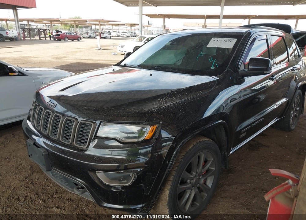 2016 JEEP GRAND CHEROKEE LIMITED 75TH ANNIVERSARY VIN: 1C4RJEBGXGC480049