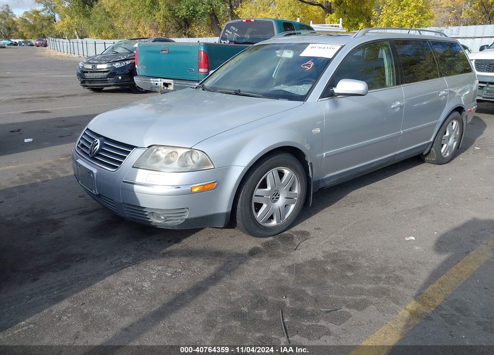 2002 VOLKSWAGEN PASSAT W8 VIN: WVWZK63B52E382369