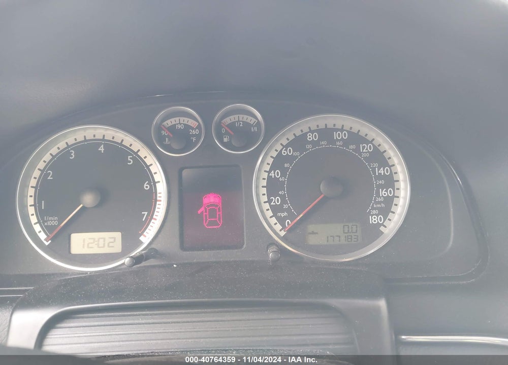 2002 VOLKSWAGEN PASSAT W8 VIN: WVWZK63B52E382369