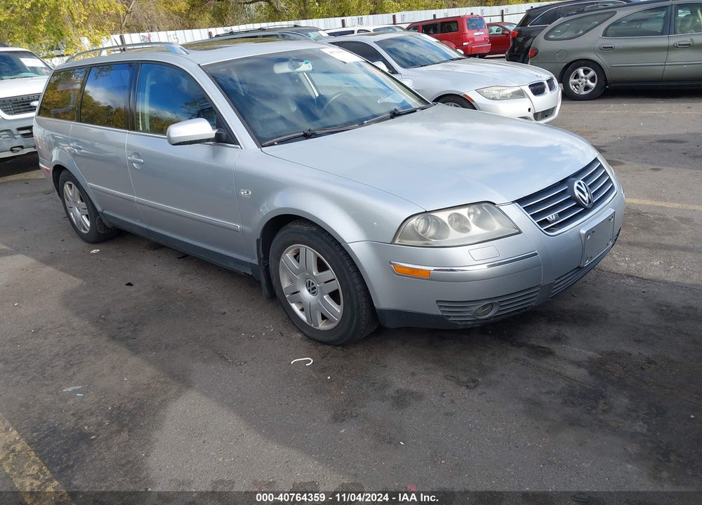 2002 VOLKSWAGEN PASSAT W8 VIN: WVWZK63B52E382369