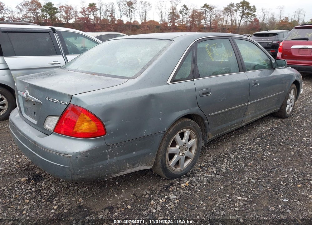2000 TOYOTA AVALON XLS VIN: 4T1BF28B9YU078401