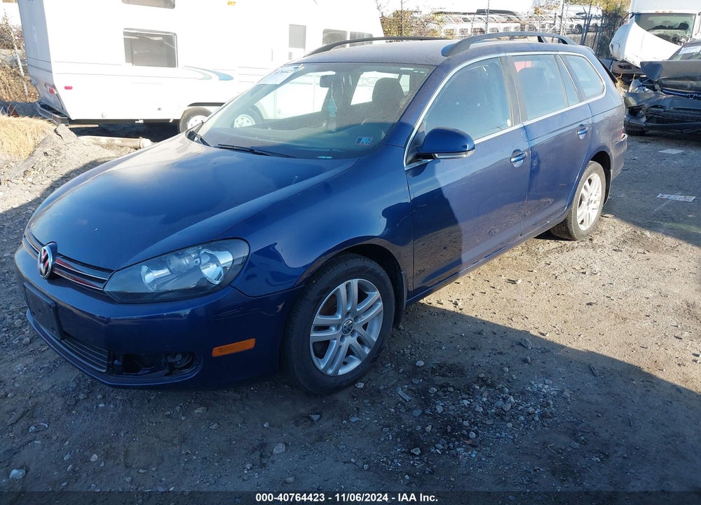 2013 VOLKSWAGEN JETTA SPORTWAGEN 2.0L TDI VIN: 3VWML7AJ9DM661602