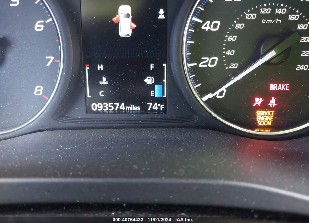 2020 MITSUBISHI OUTLANDER ES 2.4 VIN: JA4AD2A32LZ047702