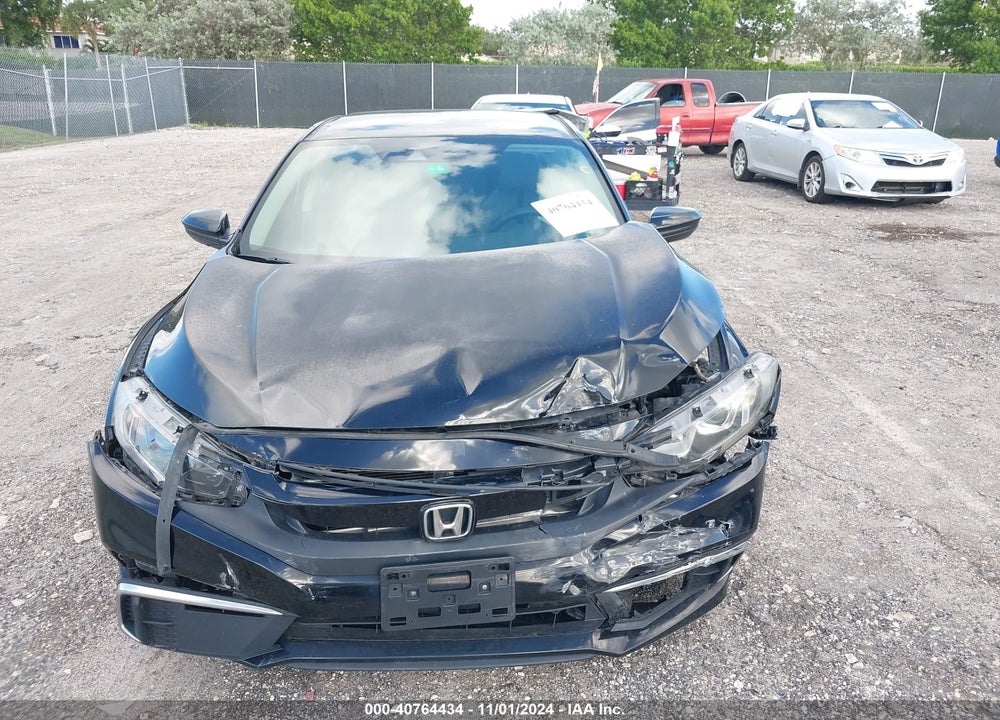 2019 HONDA CIVIC LX VIN: 2HGFC2F64KH569815