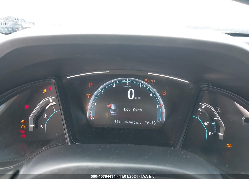 2019 HONDA CIVIC LX VIN: 2HGFC2F64KH569815