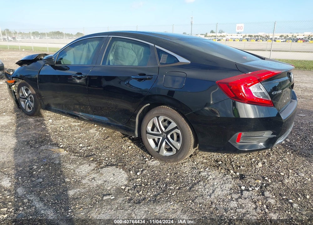2019 HONDA CIVIC LX VIN: 2HGFC2F64KH569815
