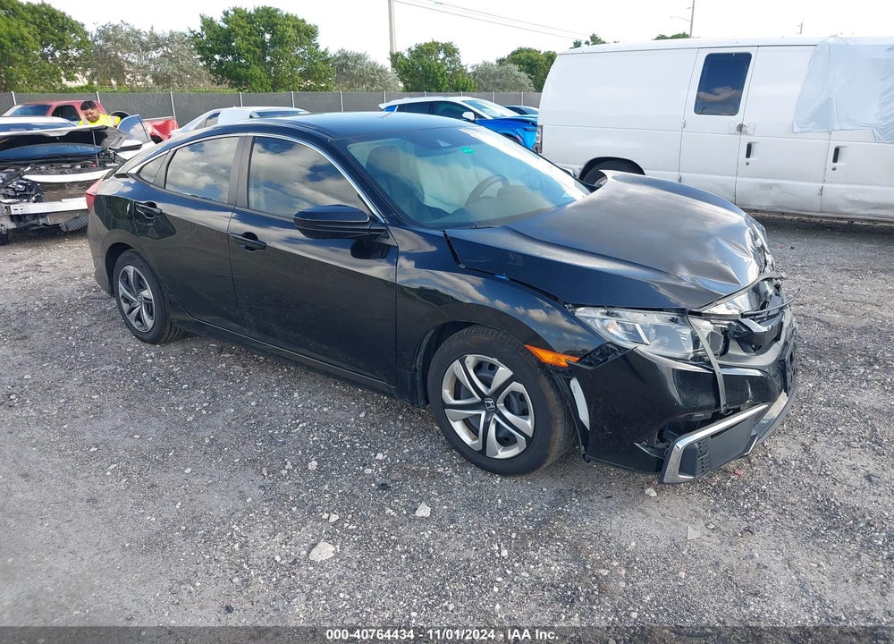 2019 HONDA CIVIC LX VIN: 2HGFC2F64KH569815