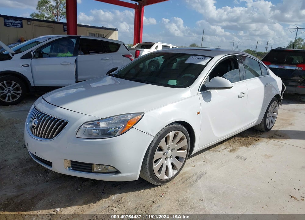 2011 REGAL BUICK  CXL TURBO OSHAWA VIN: 2G4G05GV1B9160471