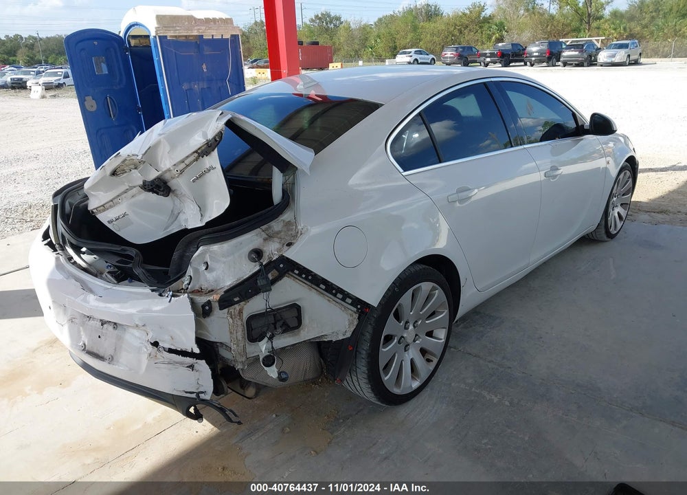 2011 REGAL BUICK  CXL TURBO OSHAWA VIN: 2G4G05GV1B9160471