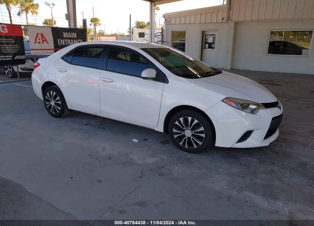 2014 TOYOTA COROLLA LE VIN: 2T1BURHE7EC174310