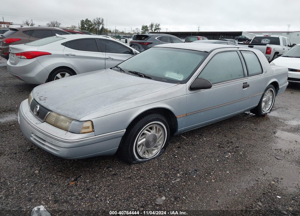 1992 MERCURY COUGAR LS VIN: 1MEPM6045NH644383