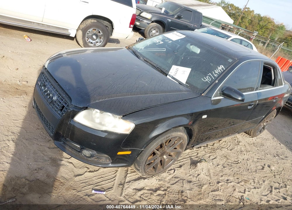 2008 AUDI A4 2.0T/2.0T SPECIAL EDITION VIN: WAUAF78E28A166180