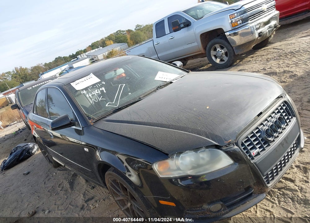 2008 AUDI A4 2.0T/2.0T SPECIAL EDITION VIN: WAUAF78E28A166180