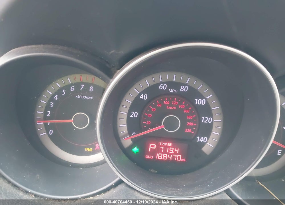 2010 KIA FORTE EX VIN: KNAFU4A26A5171360