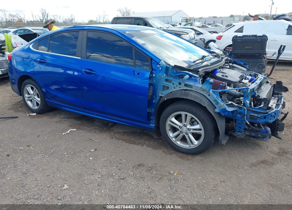 2017 CHEVROLET CRUZE LT MANUAL VIN: 1G1BD5SMXH7222003