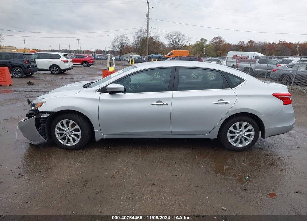 2019 NISSAN SENTRA SV VIN: 3N1AB7AP1KL608685