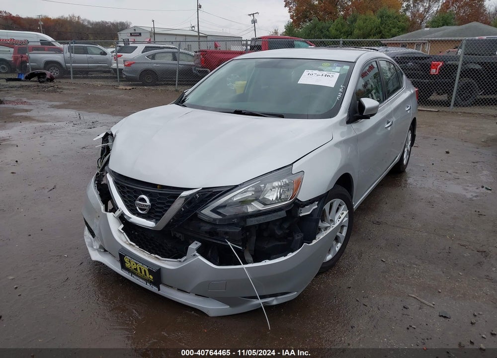 2019 NISSAN SENTRA SV VIN: 3N1AB7AP1KL608685