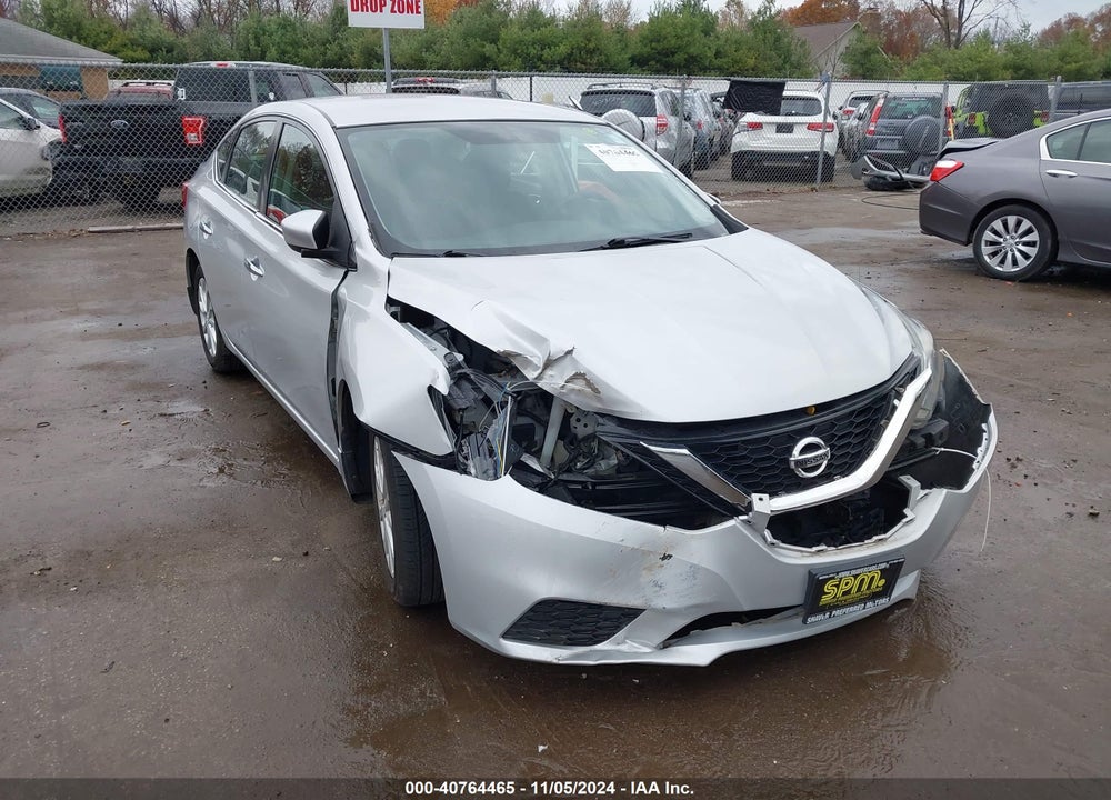 2019 NISSAN SENTRA SV VIN: 3N1AB7AP1KL608685