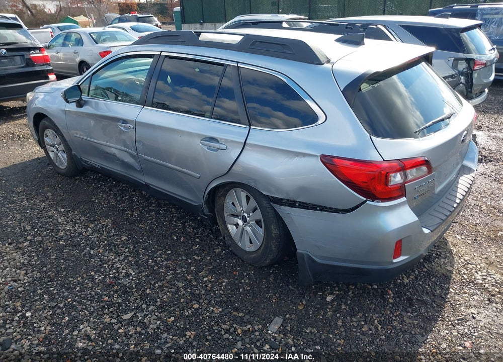 2017 SUBARU OUTBACK 2.5I PREMIUM VIN: 4S4BSAHC3H3287069