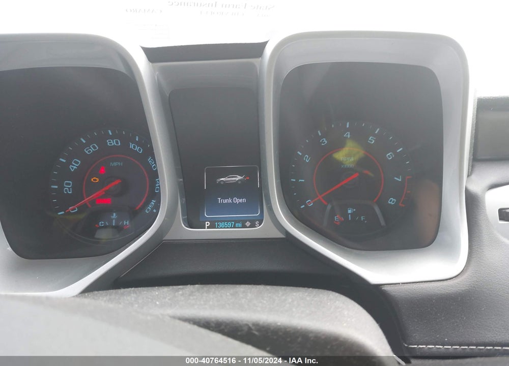 2014 CHEVROLET CAMARO 2LT VIN: 2G1FC1E36E9166197