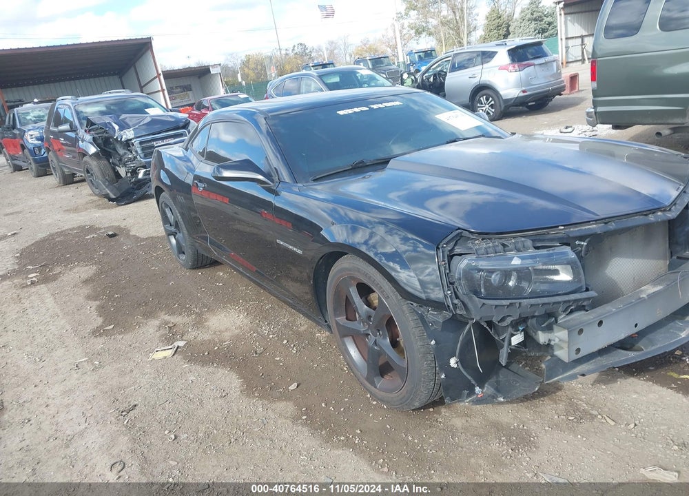 2014 CHEVROLET CAMARO 2LT VIN: 2G1FC1E36E9166197