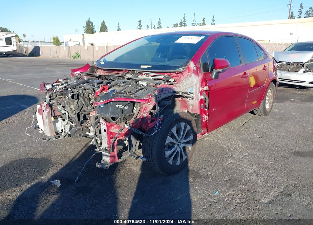 2022 TOYOTA COROLLA HYBRID LE VIN: JTDEAMDE8NJ045060