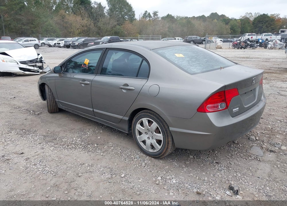 2008 HONDA CIVIC LX VIN: 1HGFA165X8L005587